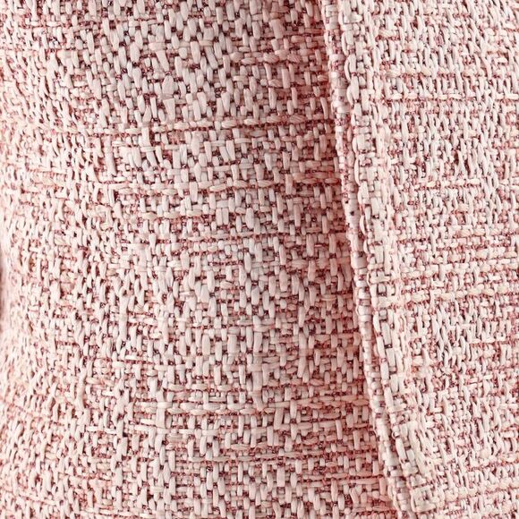 Chanel Deauville Tote Raffia with Glitter Detail Small Pink - Picture 7 of 8